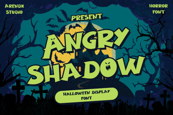 Angry Shadow: A Funky Display Font for Bold Campaigns