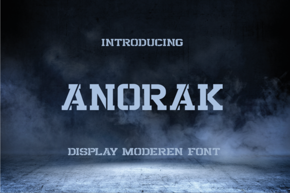 Anorak: A Bold Display Font for Strong Web Headlines