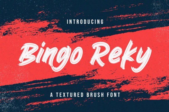 Bingo Reky: A Playful Display Font for Branding