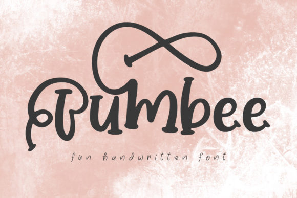 Bumbee: A Distinctive Display Font for Crafters