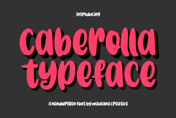 Caberolla: A Chunky Display Font That Adds Warmth to Web Design