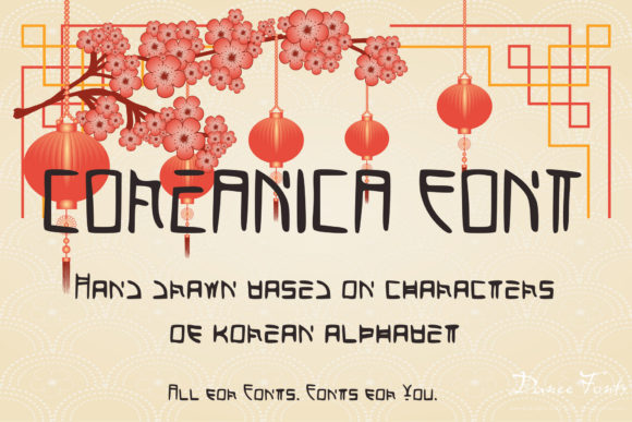 Coreanica: A Display Font That Commands Attention