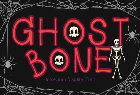 Ghost Bone: A Spooky Display Typeface for Web Design