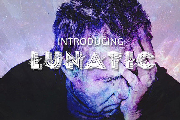 Lunatic: A Bold Display Font for Modern Branding