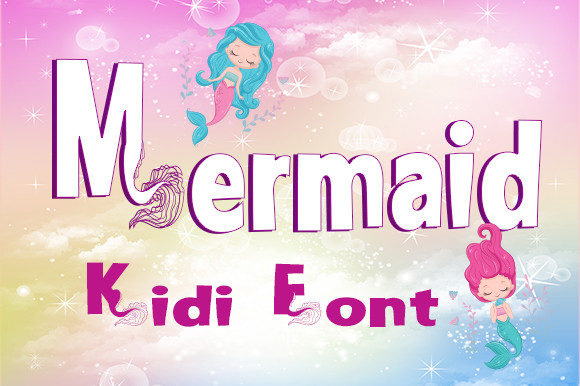 Mermaid Kidi: A Whimsical Display Font for Playful Web Design