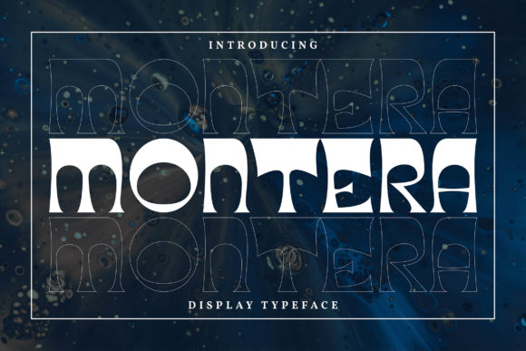 Montera: A Whimsical Display Font for Creative Branding