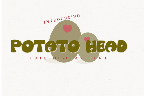 Potato Head Font: A Playful Display Typeface for Makers