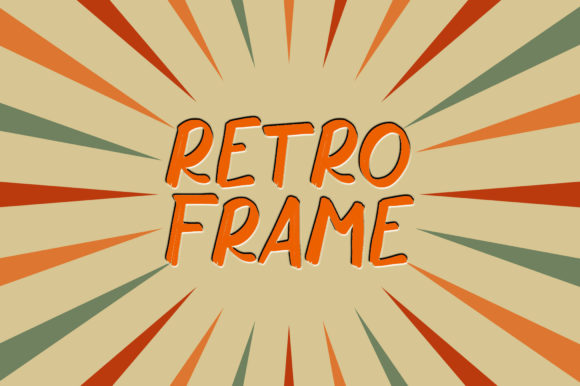 Retro Frame: A Display Font That Gives Small Businesses an Urban Edge