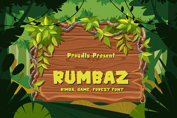 Rumbaz: A Chunky Playful Font for Branding That Feels Alive